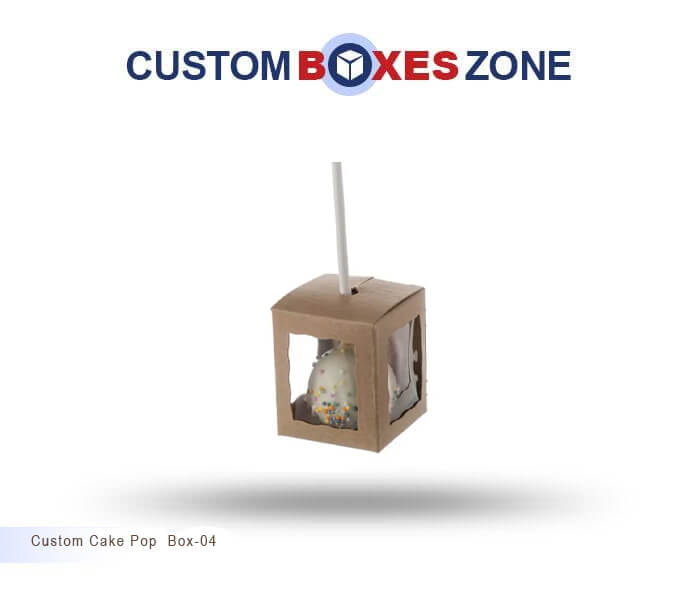Custom Printed Cake Pop Packaging Boxes Wholesale