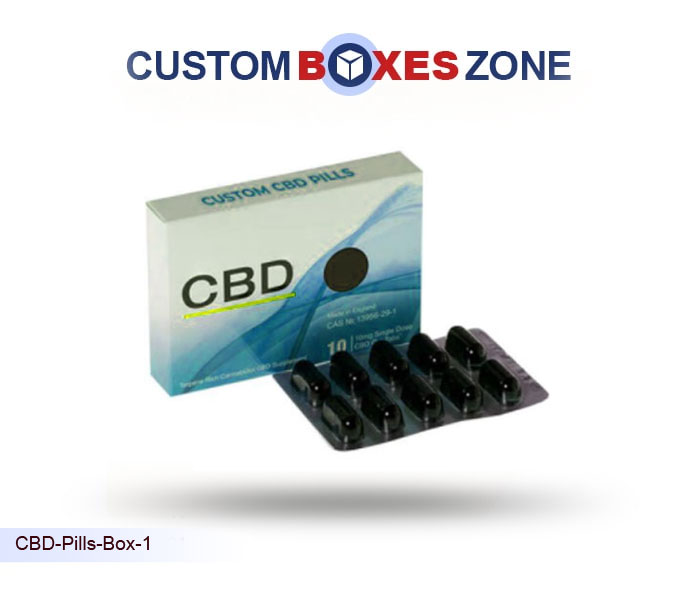 Custom CBD Pills Boxes