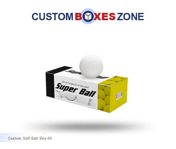 Custom Printed Golf Ball Packaging Boxes Wholesale