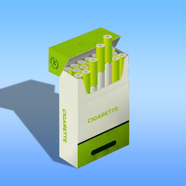 Paper Flip Top Cigarette Boxes