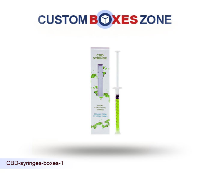 Custom CBD Syringes Boxes