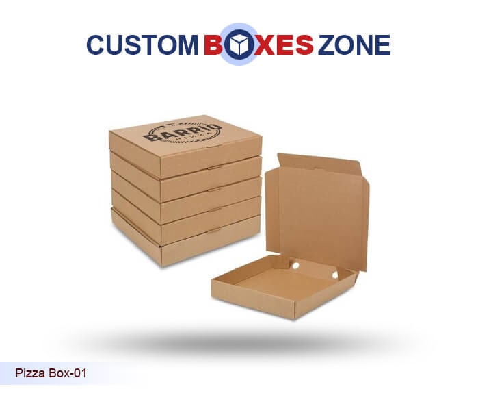 Custom Food Boxes (Custom Kraft Pizza Boxes)