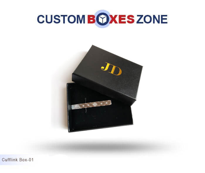 Custom Printed Cufflink Packaging Boxes Wholesale