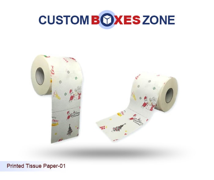Custom Printed Roll Tissue Paper