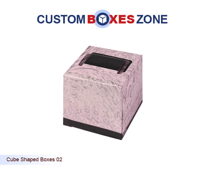 Custom Cube Shaped Boxes Wholesale