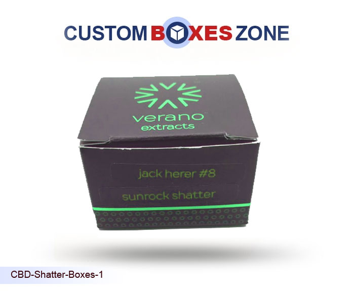 Custom CBD Shatter Boxes