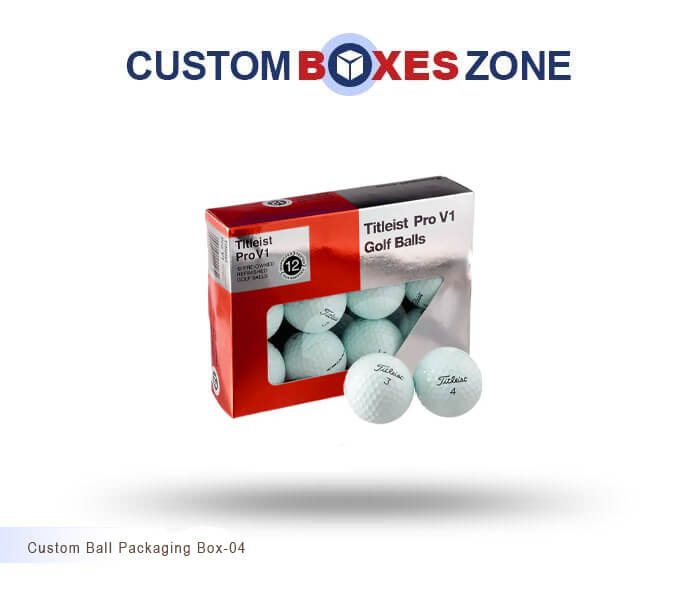 Custom Printed Ball Packaging Boxes Wholesale