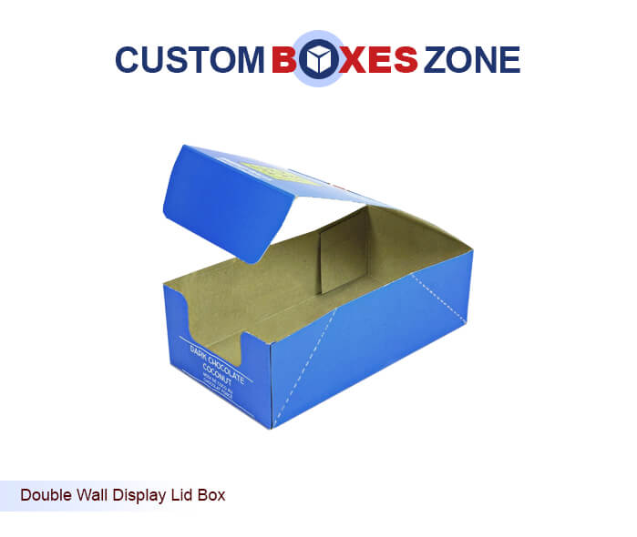 Custom Double Wall Display Lid Boxes
