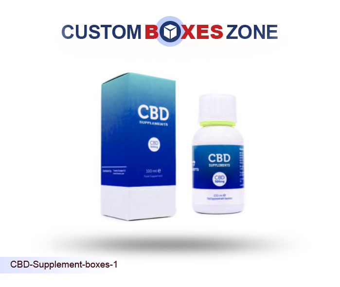 Custom CBD Supplement Boxes