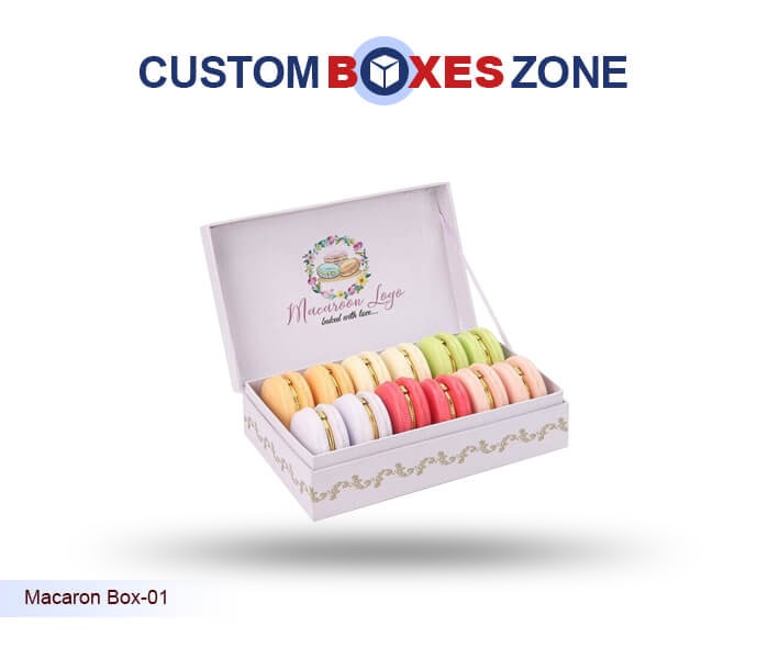 Custom Cardboard Macaron Boxes