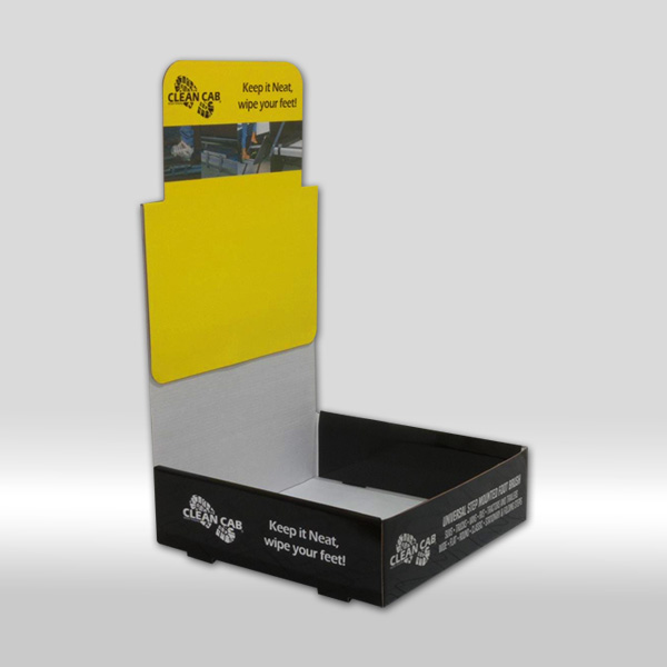 Custom Self Locked Counter Display Tray Boxes
