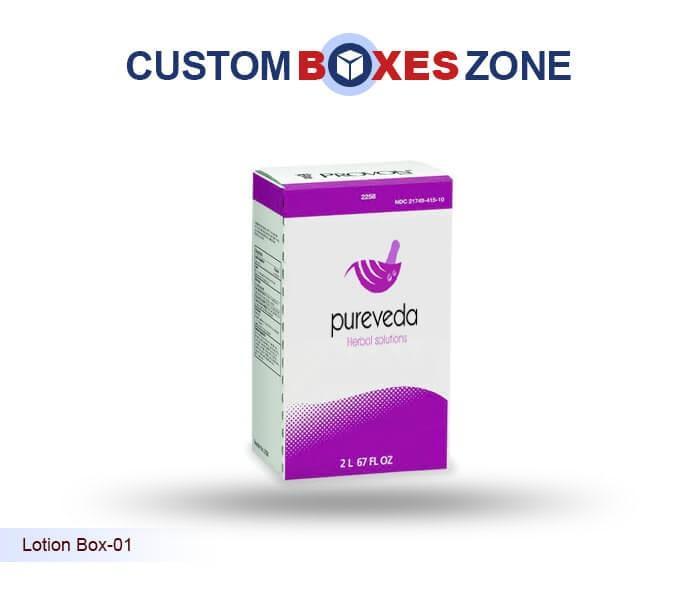 Custom Printed Lotion Boxes With Logo