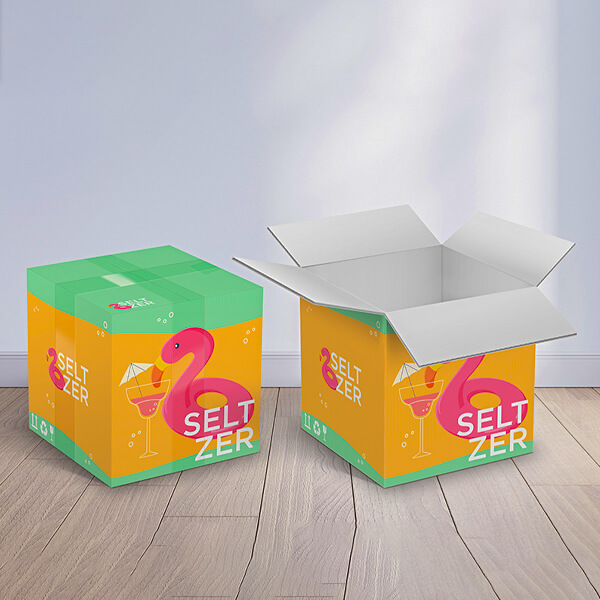 Custom Art Print Shipping Boxes With Logo