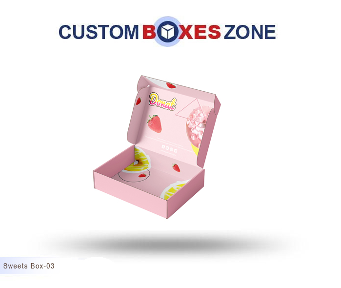 Custom Printed Sweets Boxes Wholesale Packaging