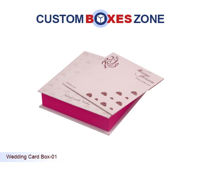 Wedding Cards Boxes  Custom Printed Wedding Card Boxes Wholesale