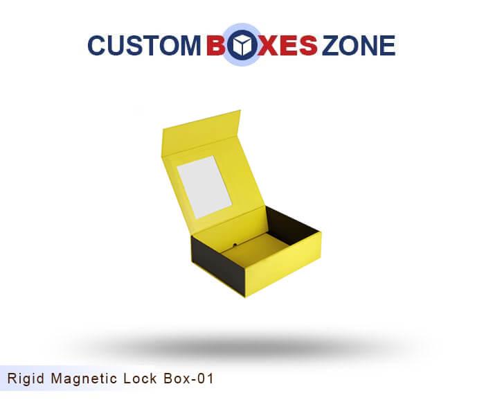 Custom Rigid Magnetic Lock Boxes