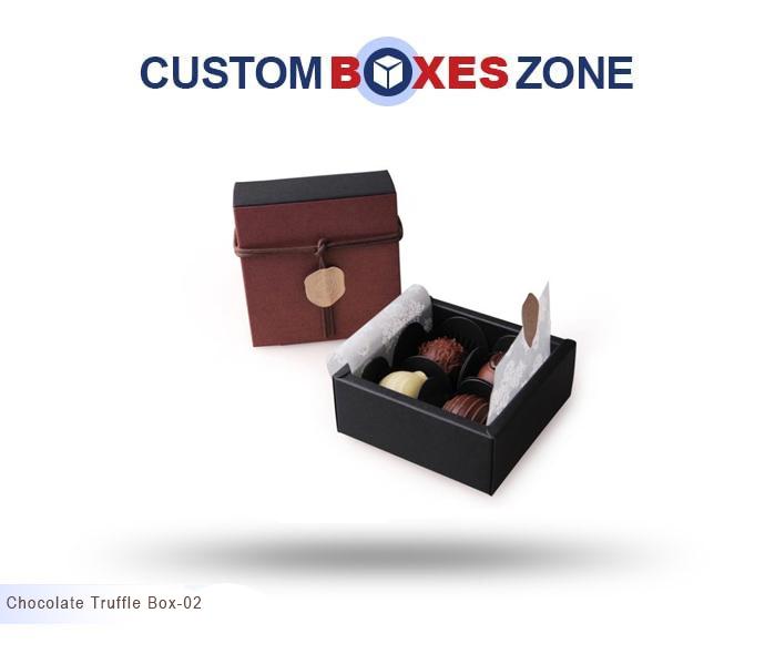 Chocolate Truffle Boxes - Custom Boxes Zone