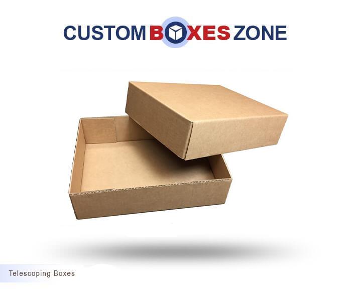 Custom Printed Telescoping Boxes Wholesale Packaging - CBZ