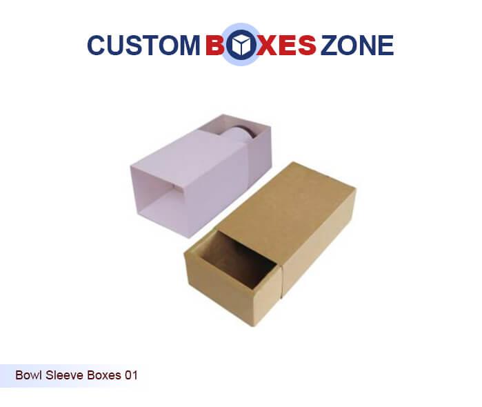 Bowl Sleeve Box Packaging