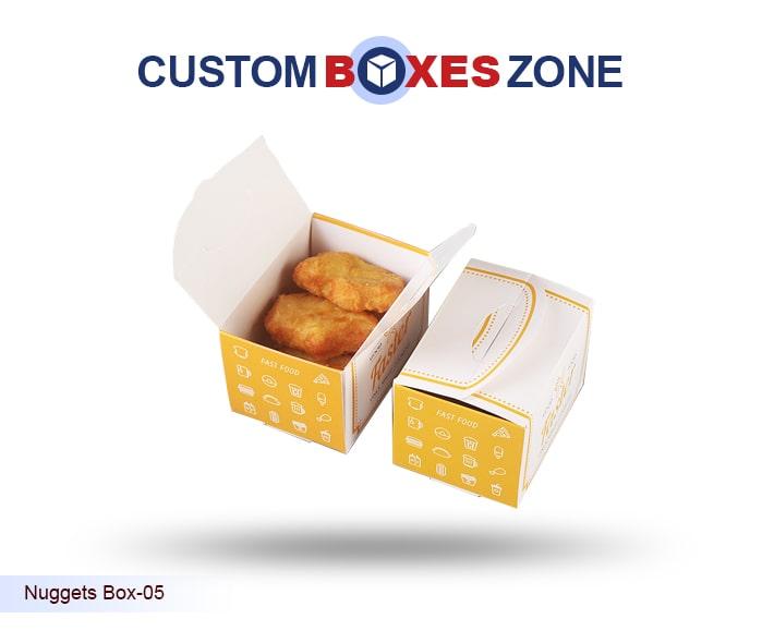 Custom Nuggets Boxes Nuggets Packaging Boxes