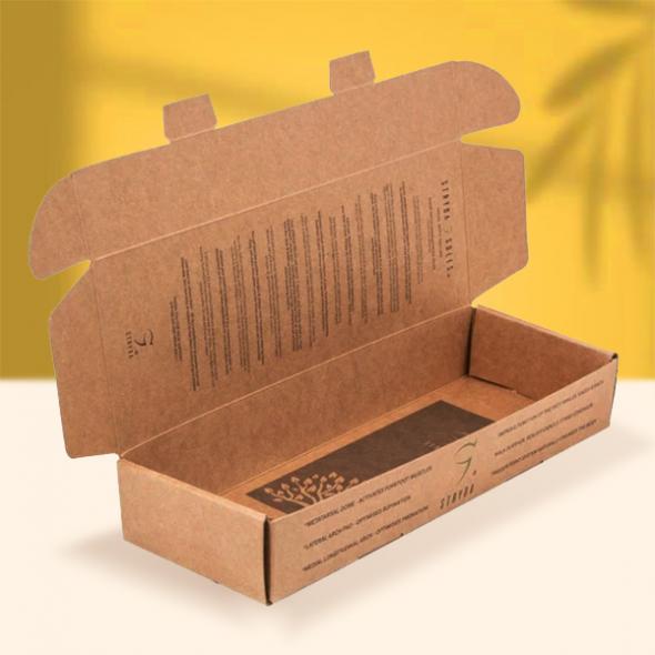 Custom Printed Kraft Boxes with Logo Wholesale Box Packaging
