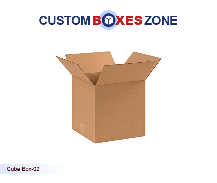 Printed Cube Packaging Boxes