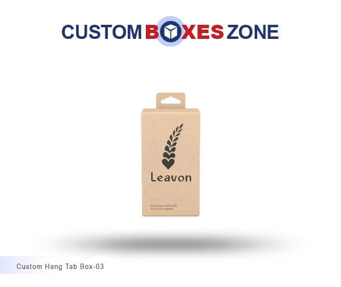 Custom Printed Hang Tab Packaging Boxes Wholesale