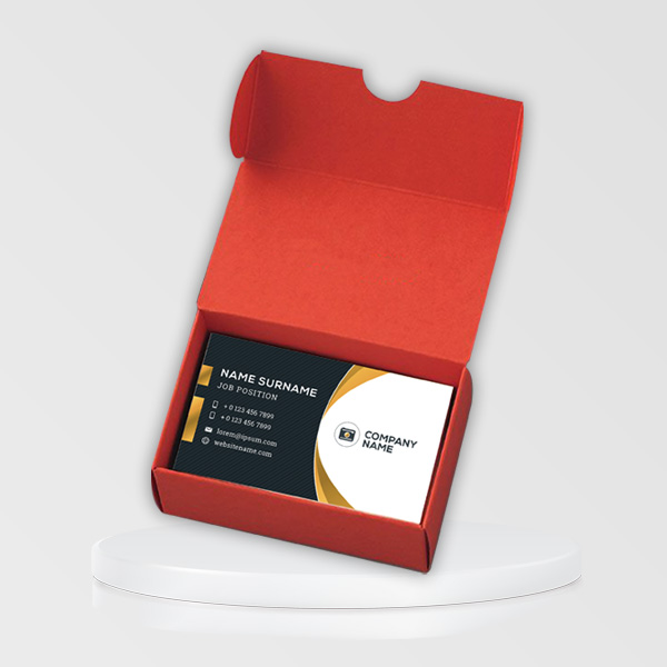 Custom Window Business Cards Boxes