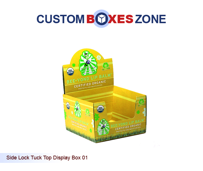 Custom Side Lock Top Display Boxes