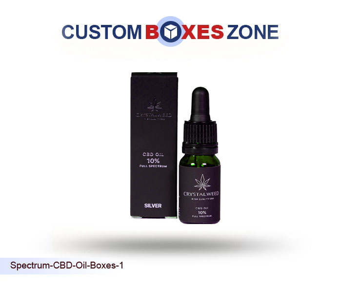 Custom Full Spectrum CBD Oil Boxes