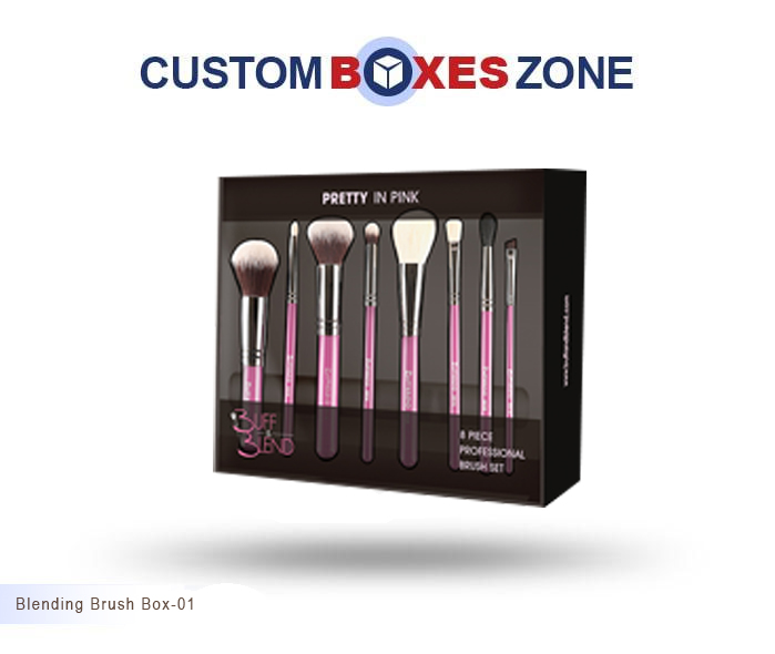 Premium Packaging USA (Custom Printed Blending Brush Packaging Boxes Wholesale)