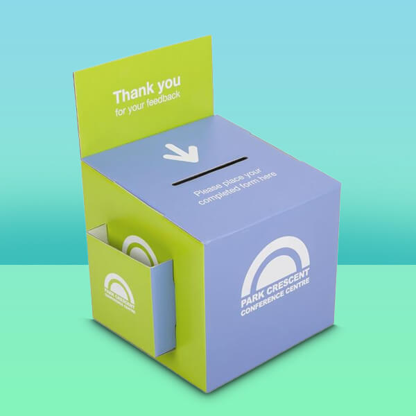 custom donation boxes