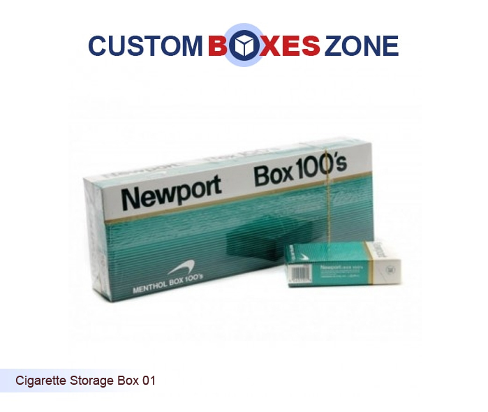 Custom Storage Cigarette Carton Box Packaging 01