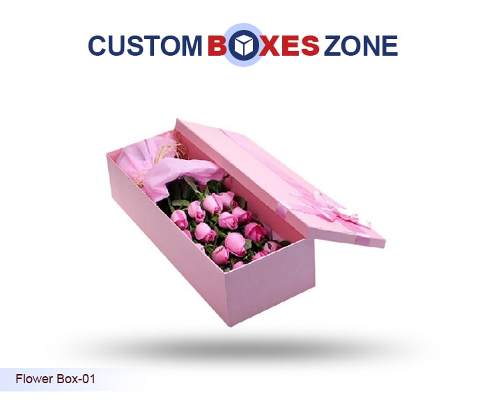 Custom Gift Boxes (Custom Two Piece Flower Boxes)