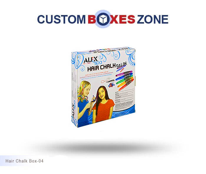 Custom Printed Hair Chalk Packaging Boxes Wholesale