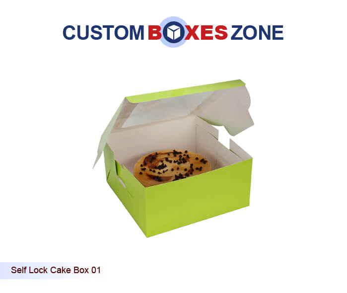 Top Closure (Custom Self Lock Cake Boxes)