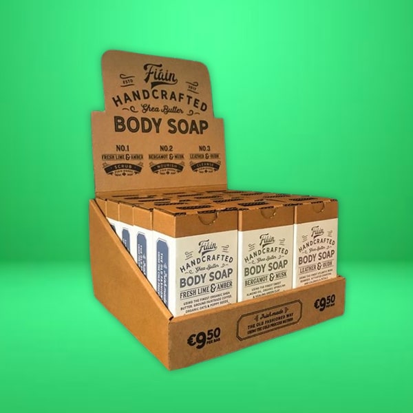 Custom Printed Cardboard Soap Display Packaging Boxes Wholesale