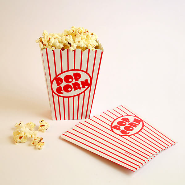 Custom Food Boxes (Custom Popcorn Box With Logo)