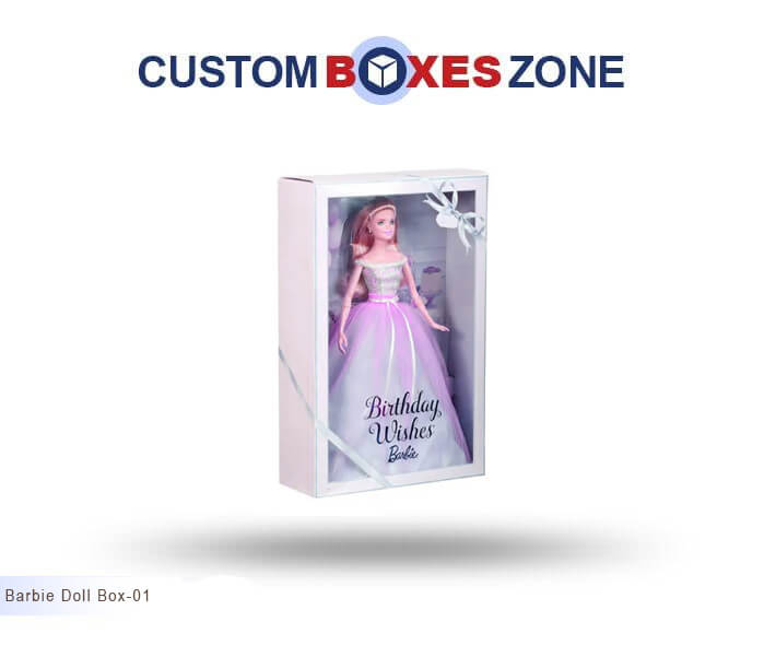 Custom Printed Barbie Doll Packaging Boxes Wholesale