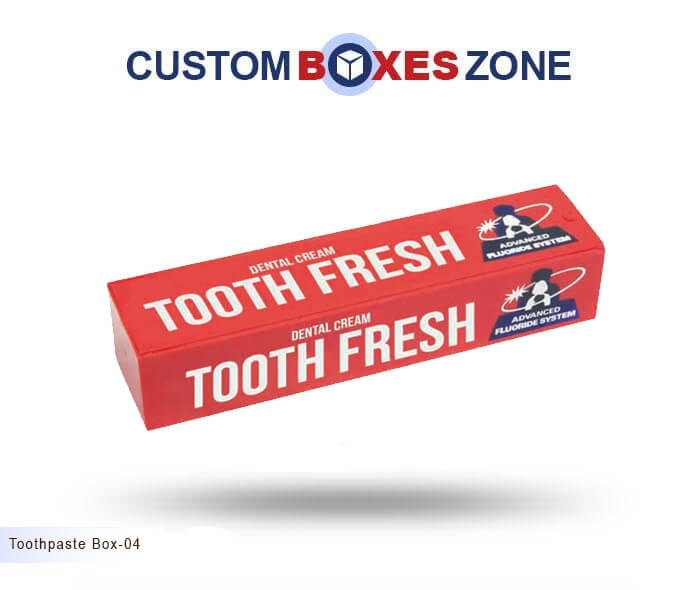 Custom Printed Toothpaste Packaging Boxes Wholesale