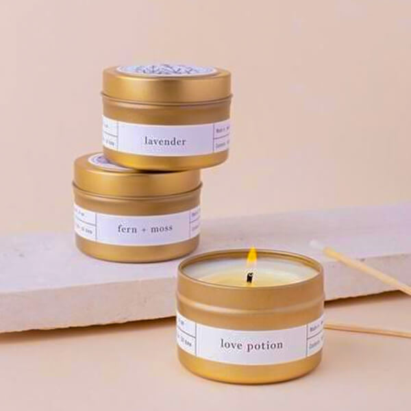 Custom candle Tins Packaging