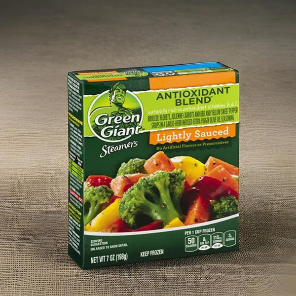 Custom Printed Frozen Vegetable Packaging Boxes Wholesale