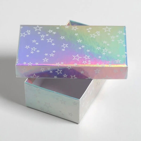 Custom Holographic Rigid Boxes With Logo