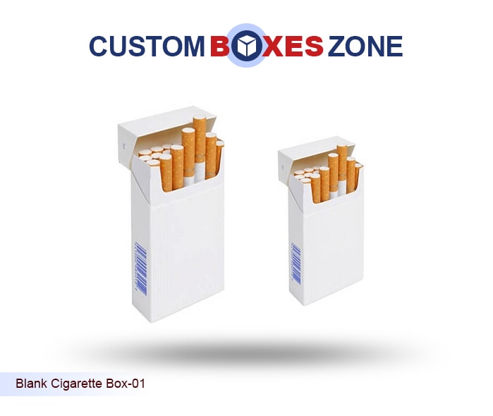 Custom Blank Flip Top Cigarette Boxes Wholesale Packs
