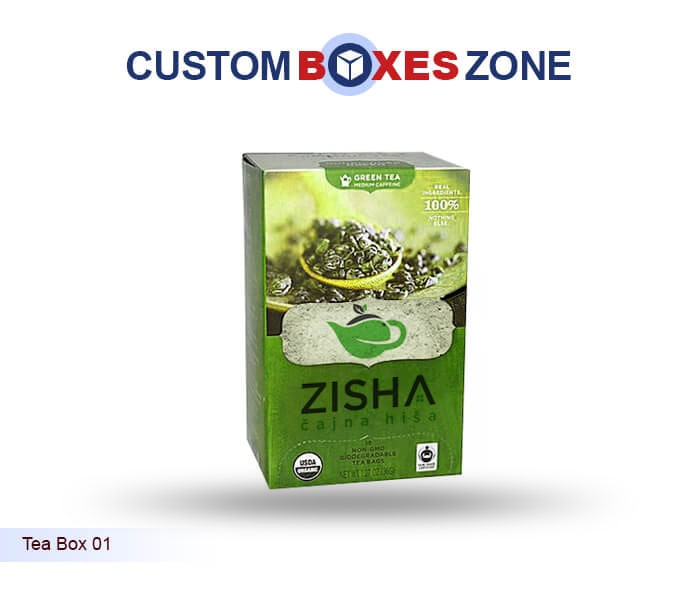 Custom Food Boxes (Custom Cardboard Tea Boxes )