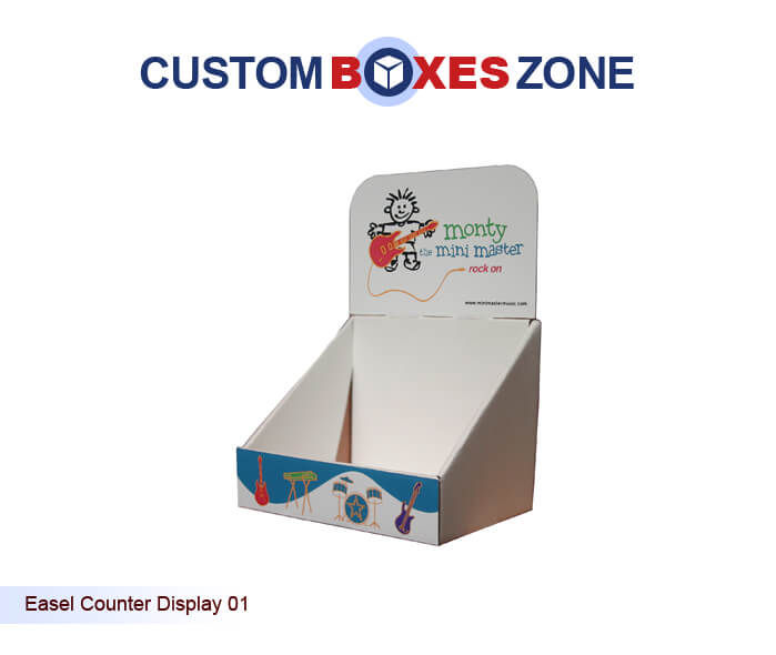 Custom Easel Counter Display Boxes 