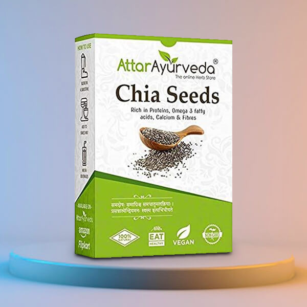 Custom Chia Seeds Boxes With logo