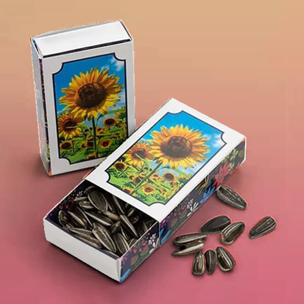 Custom Sunflower Seed Boxes Packaging