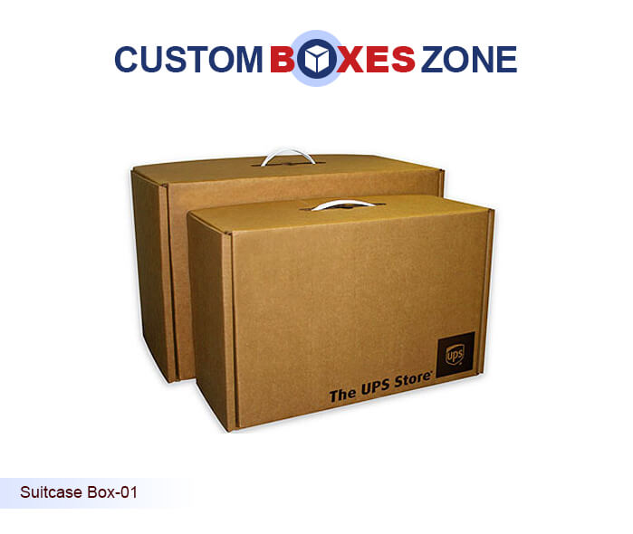 Custom Retail Boxes (Custom Suitcase Boxes Paper Cardboard)