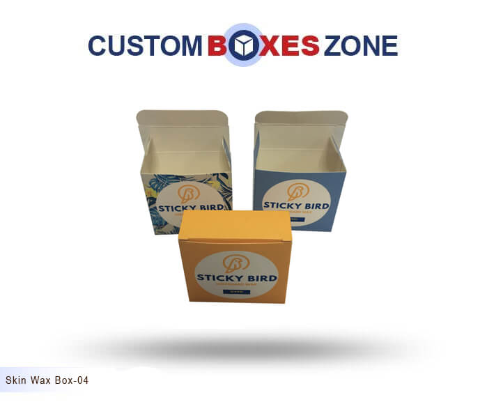 Custom Printed Skin Wax Packaging Boxes Wholesale